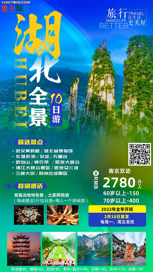 湖北之旅，探索与发现的旅程